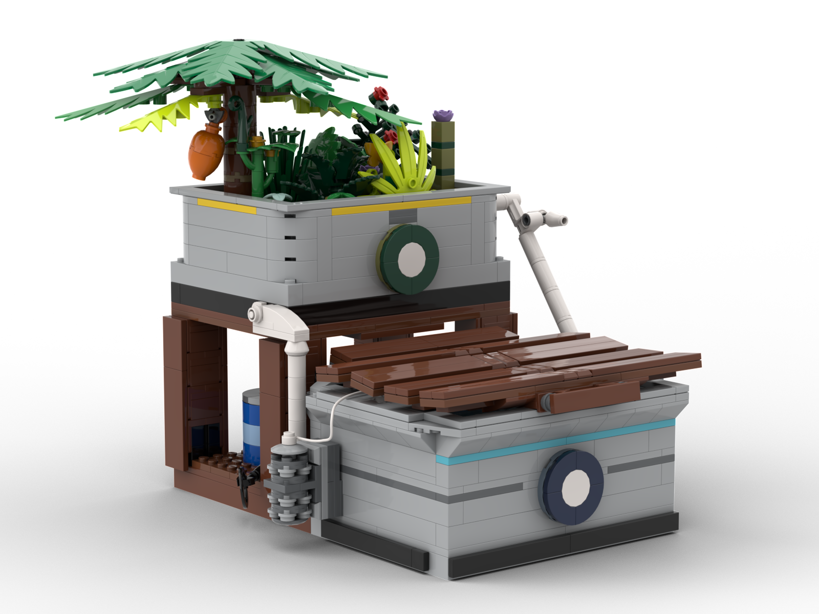 A LEGO Aquaponics System